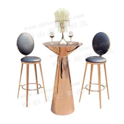 Ss63 Bar Stools High Stools Stainless Steel Household Backrest Bar Stools Modern Minimalist High Chairs Bar Chairs