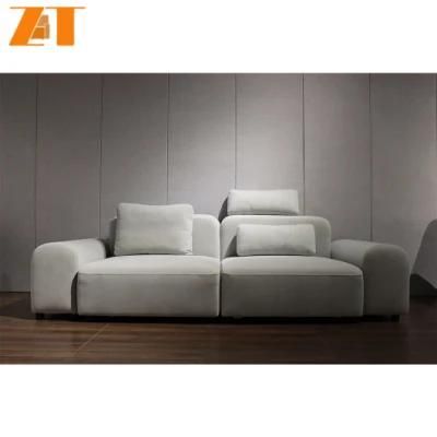 Modern Minimalist Luxury Living Room Furniture L Shape Fabric Sofa