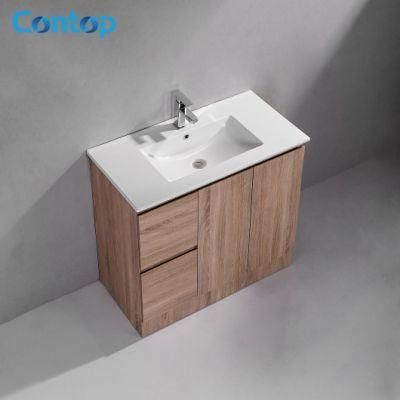 Factory Wholesale Price Modern Design Sanitary Ware Set Bathroom Wooden Furniture Cabinets Vanity