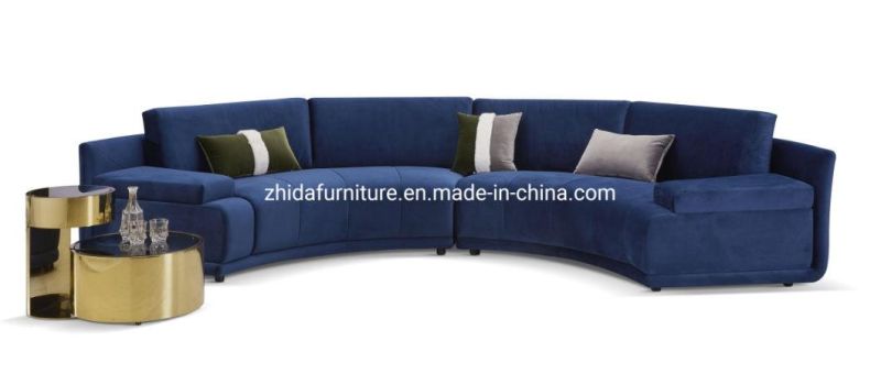 Modern Home Living Room Furniture Velvet Sofa