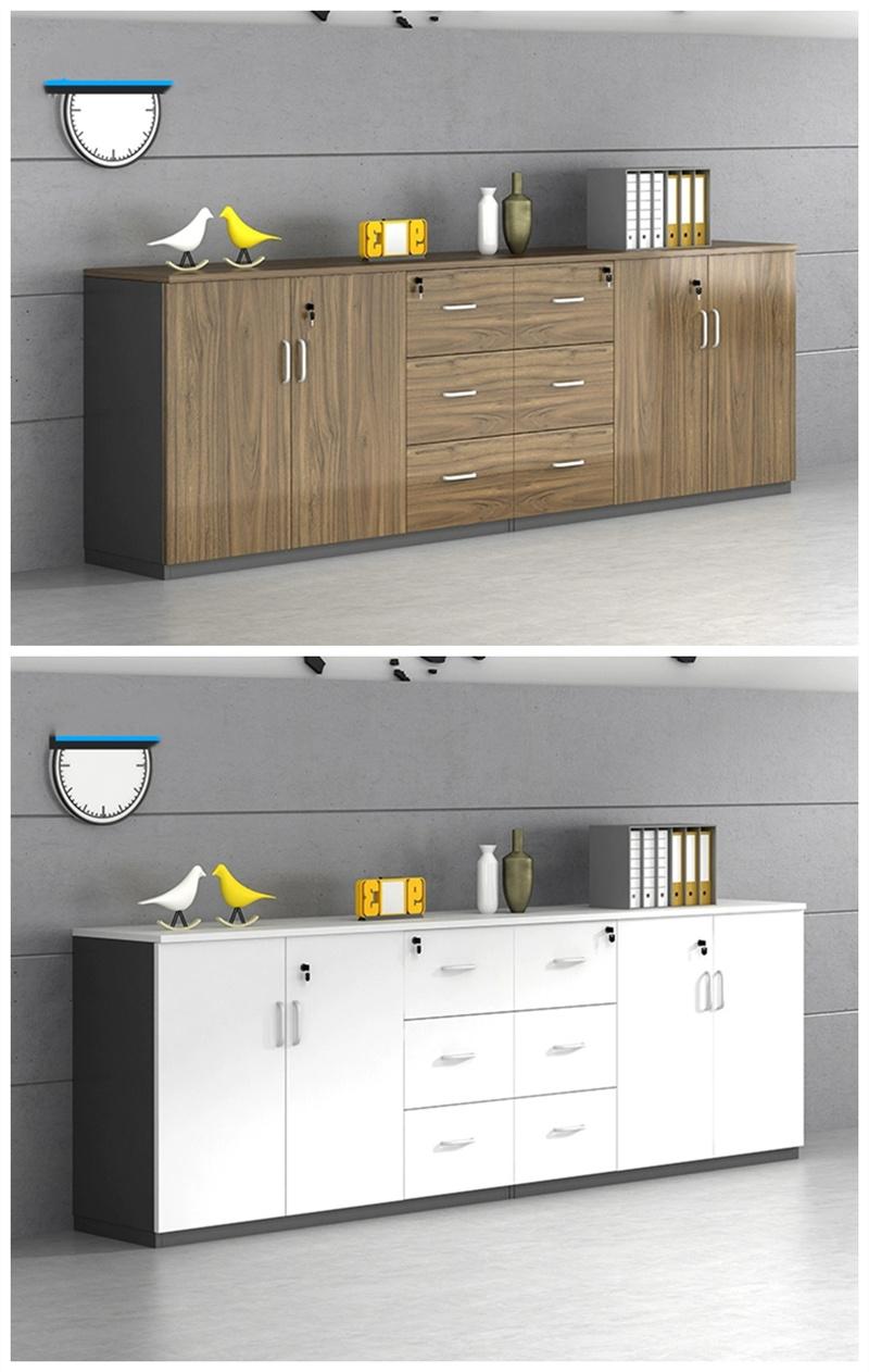 Foshan Factory Modern Fashion Steel Leg Double Cabinets Filing Cabinet with Drawers