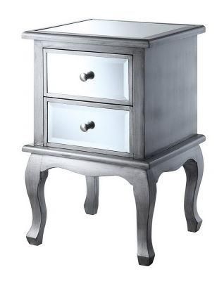 Hot on Ebay Bedside Cabinets Chest Mirrored Furniture