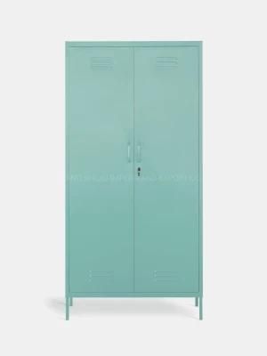 Knock Down Home Storage Armoire Wardrobe with Standing Feet