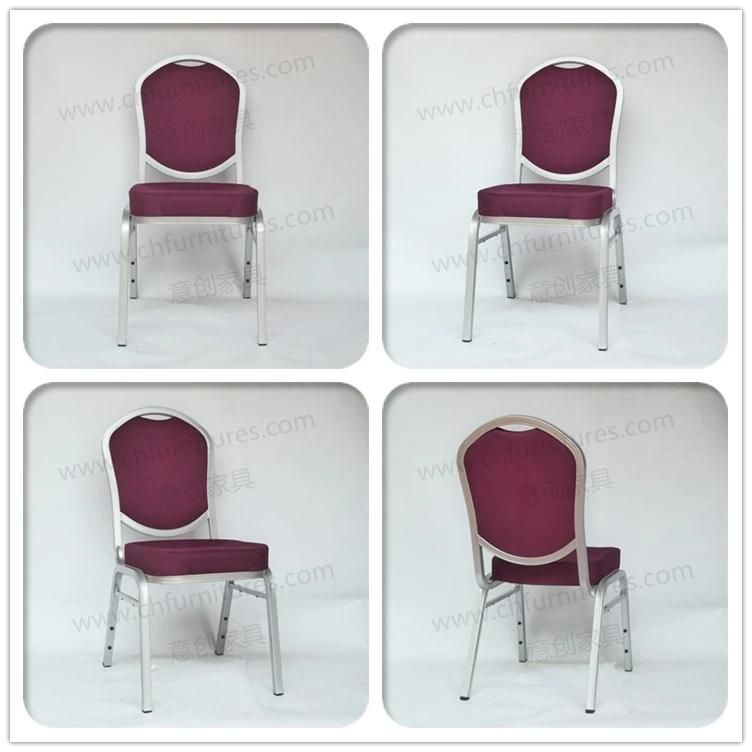 Catering Suppliers Stacking Aluminum Banquet Hotel Chair for Restaurant Yc-Zl04