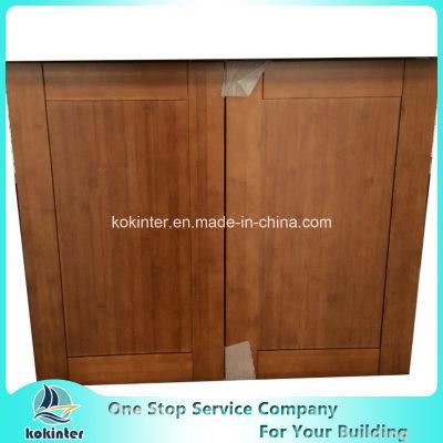 American Style Kitchen Cabinet Bamboo Shakerw3630