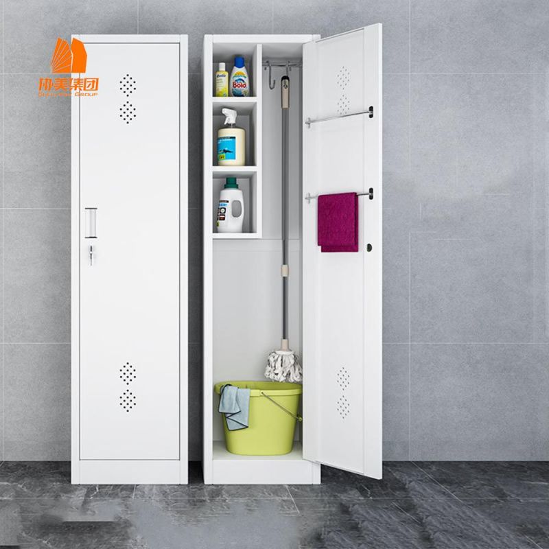 Steel Clean Tools Storage, Cleaning Supplies Storage Cabinet, Modern Home Furniture