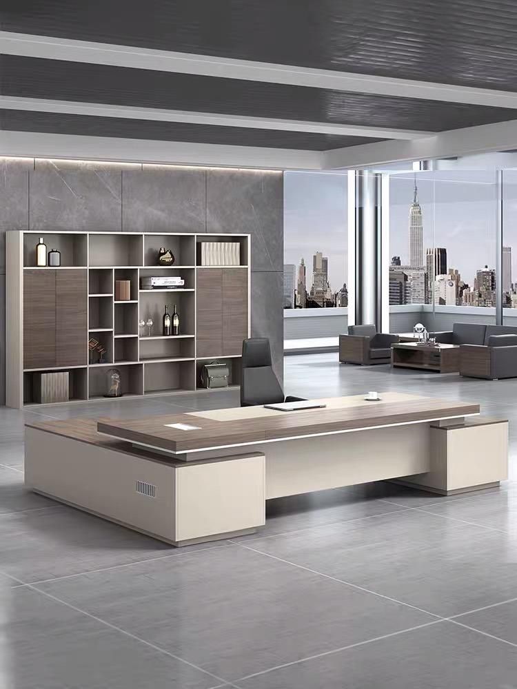 Commercial Office Furniture Wholesale Modern High-End Elegant Manager CEO Office Desk