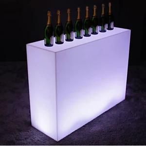 Waterproof Shell LED Straight Bar Counter for European Furniture Companies
