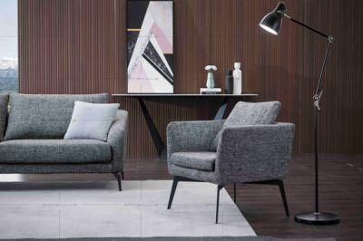 Italian Design Modern Hot Sale Single Sofa Fabric Sofa Bedroom Living Room Furniture Crf26