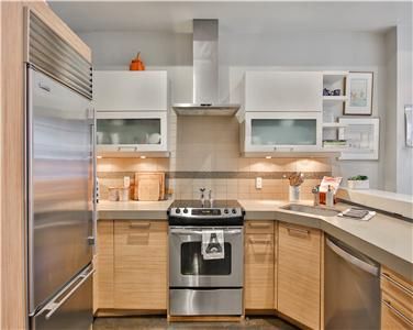 Modern Simple Design Practical L Shape Laminate Kitchen Cabinet