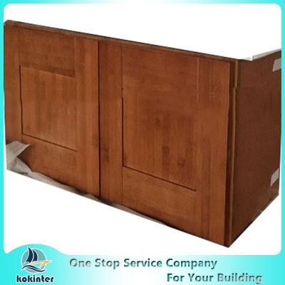 American Style Kitchen Cabinet Bamboo Shaker W3012