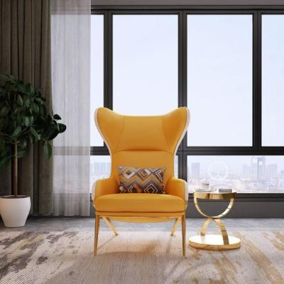 Modern Living Room Dining Home Furniturel Metal Lounge Leisure Chair