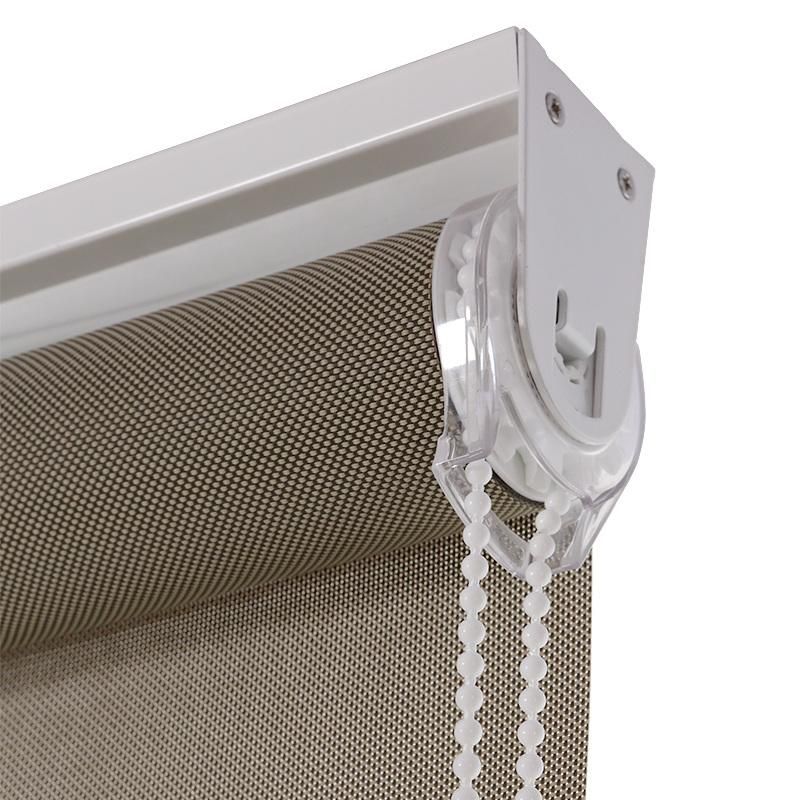 Blackout Semi-Blackout Manual Roller Roman Curtain Track Waterproof Outdoor Blinds