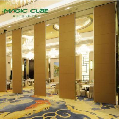 Eco Friendly Acoustic Automatic Room Dividers Movable Partition Walls for Exhibition Hall for Office or Hotel