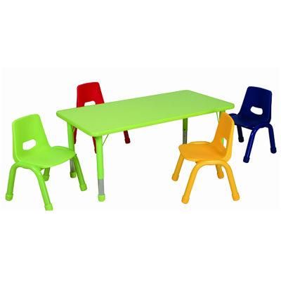 Wood Kids Table with Chair for Kindergarten Furniture