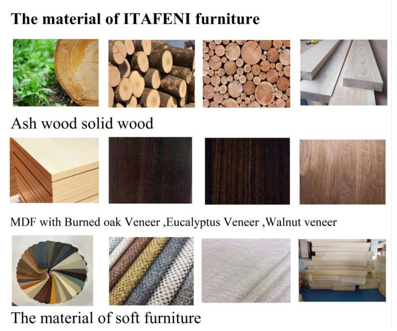 Pfb-13 Bed/Fabric/Wood Frame /Natural Steel Coating Base/Italian Simple Modern Furniture