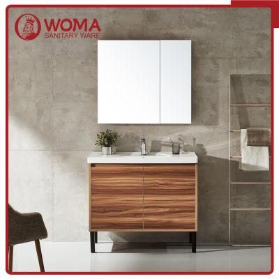 Woma 40 Inch Melamine Board Project Design Bathroom Vanity (W1006B)