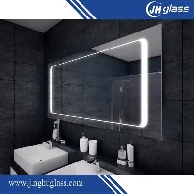 Factory Made Home Hotel Bathroom 5mm Touch Sensor Hotel Bathroom Vanity LED Mirror with Defogger