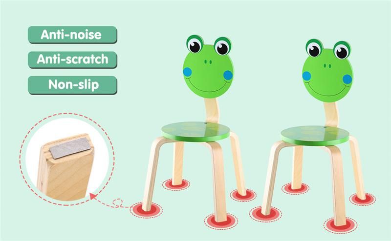 Hot Sale Children Cute Giraffe Shape Furniture Kids Chair Set