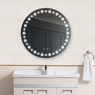 Customed Bathroom LED Smart Makeup Mirror Anti-Fog