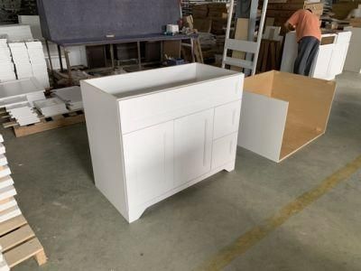 Fuzhou China Fixed Cabinext Kd (Flat-Packed) White Shaker Kitchen Cabinets Wardrobe