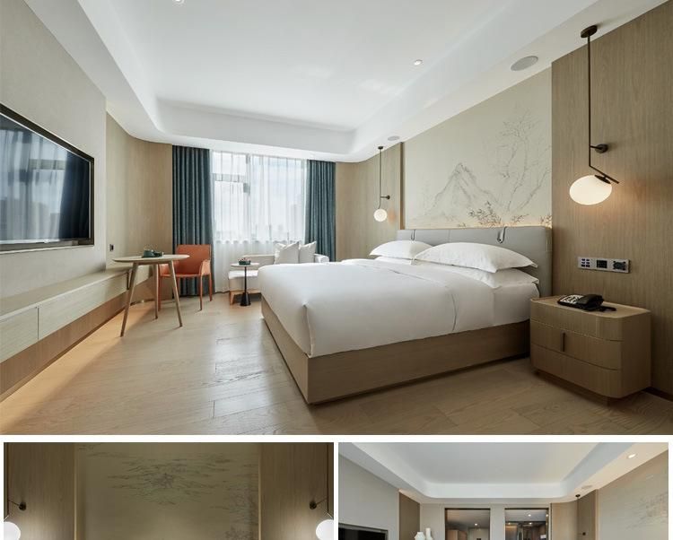 Customized Stars Hilton Hospitality Bed Room Luxury Hotel Bedroom Furniture Set with Modern Design