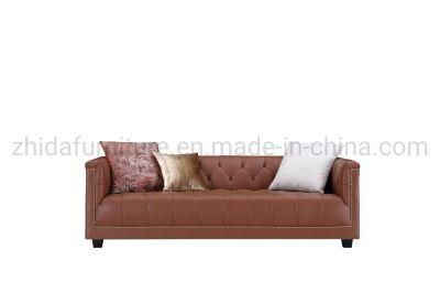 Modern Classic Velvet Fabric Chesterfield Sofa