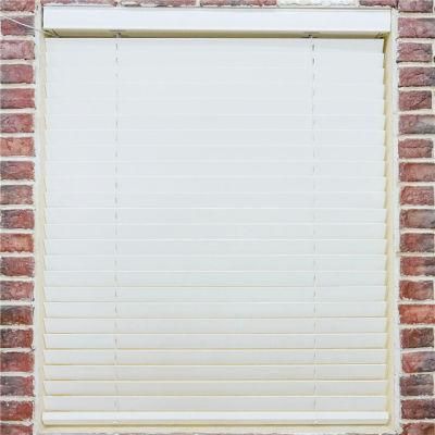 White Wooden Venetian Window Blinds