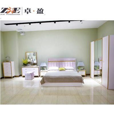 MDF Home Furniture Modern Design King Bedroom Set