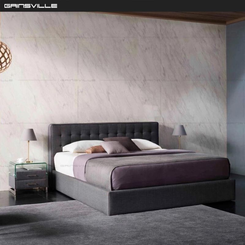 Top Seller Upholstered Furniture Modern Bed Wall Bed for Hotel Gc1633