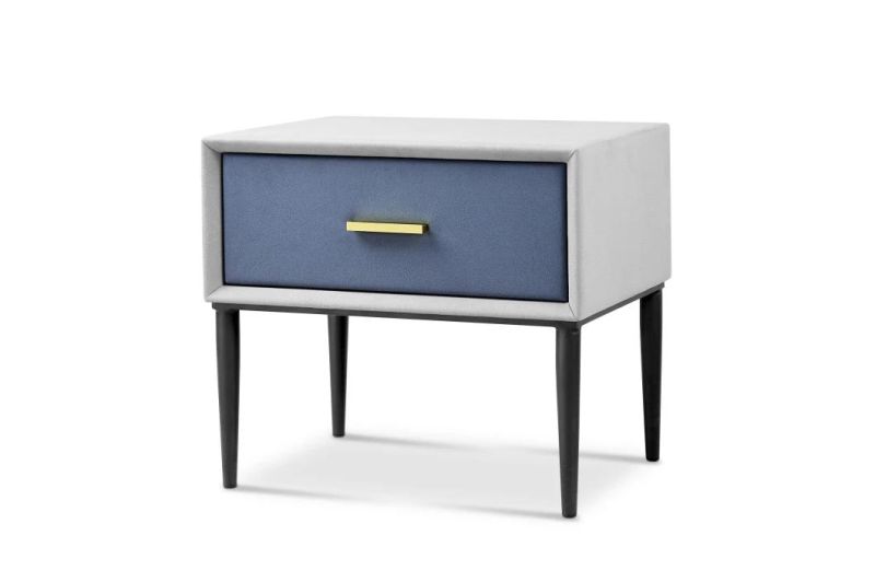 PVC Upholstered Factory Price Modern Night Stand