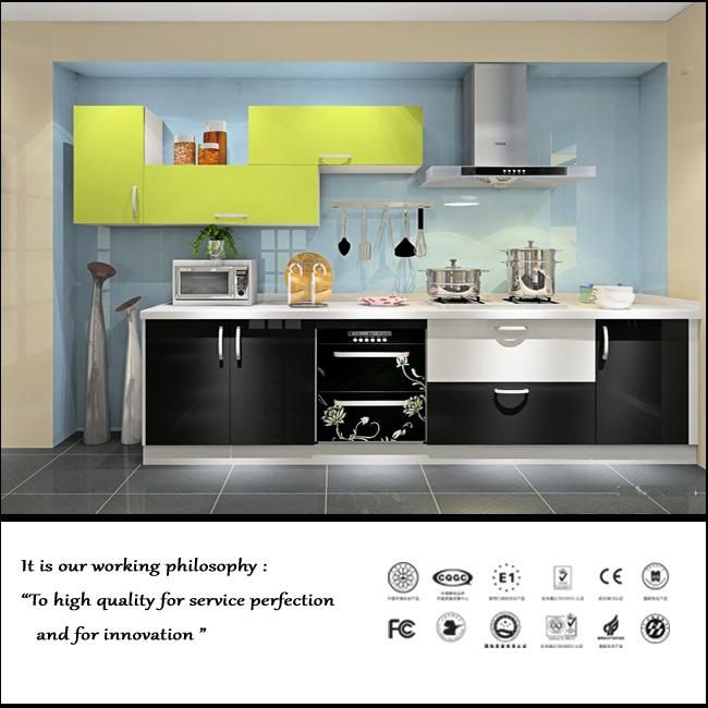 Modern UV High Glossy Kitchen Cabinet (ZH009)
