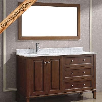 Fed-1806 54 Inch Selling Cupc Sink Marble Top Modern Bathroom Furniture