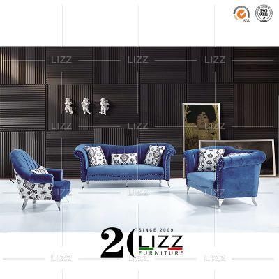 Divani Living Room Furniture Modern Sectional Fabric Leisure Sofa