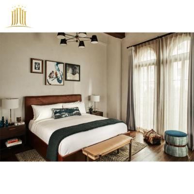 Foshan Factory Custom Made Modern Luxury 5 Star Bedroom Furniture Set for Hotel Use