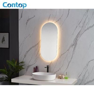 SAA Approval Australia Standard LED Intelligent Light-Emitting Bathroom Mirror with Three Touch Switch