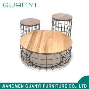 2020 Modern New Wooden Cafa Furniture Metal Coffee Table
