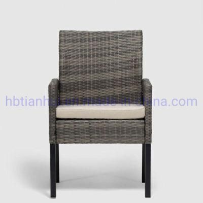 Modern Furniture Comfortable Patio Hand Woven Outdoor Rattan Dining Chair