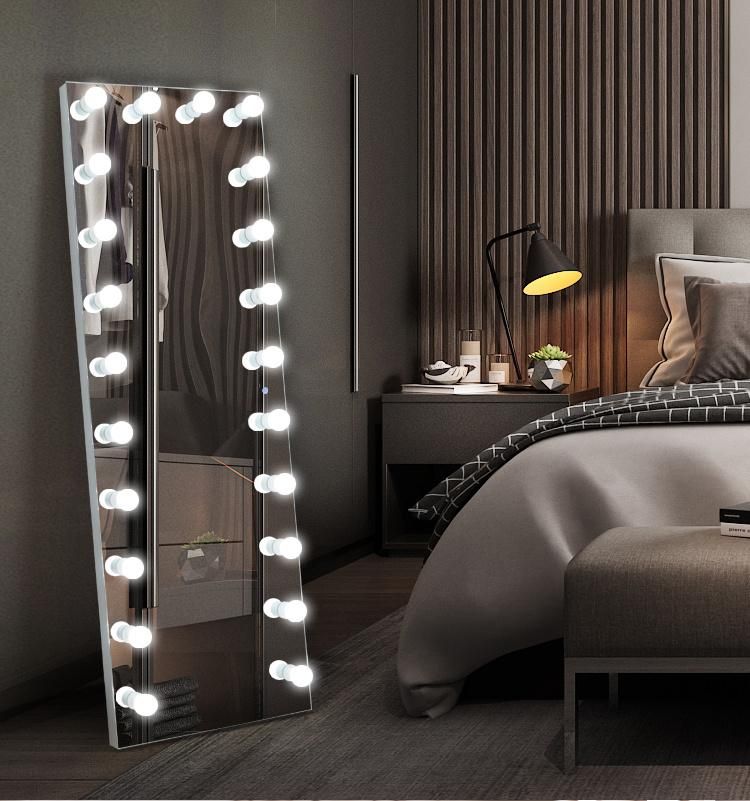 Trending Floor Full Length Framed Fitting Mirror for Home Decoration