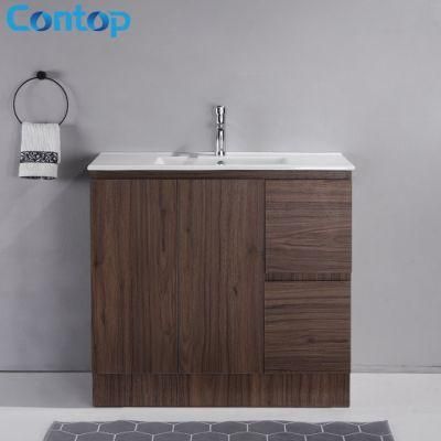 Hot Sale White Color Plywood Cabinet Bathroom Vanity