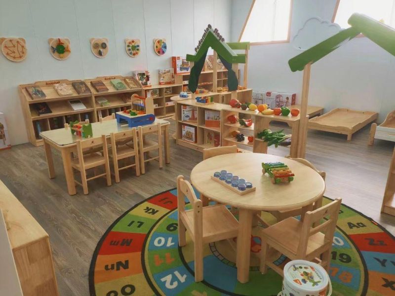 Saudi Arabic Popular Kids Furniture Wooden Children Furniture, Kindergarten and Preschool School Classroom Student Furniture, Nursery and Daycare Baby Furniture