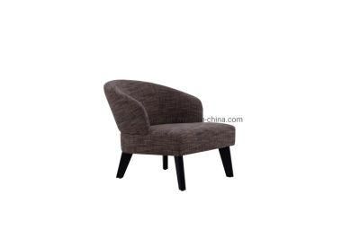 Modern Home Wooden Legs Relax Chair