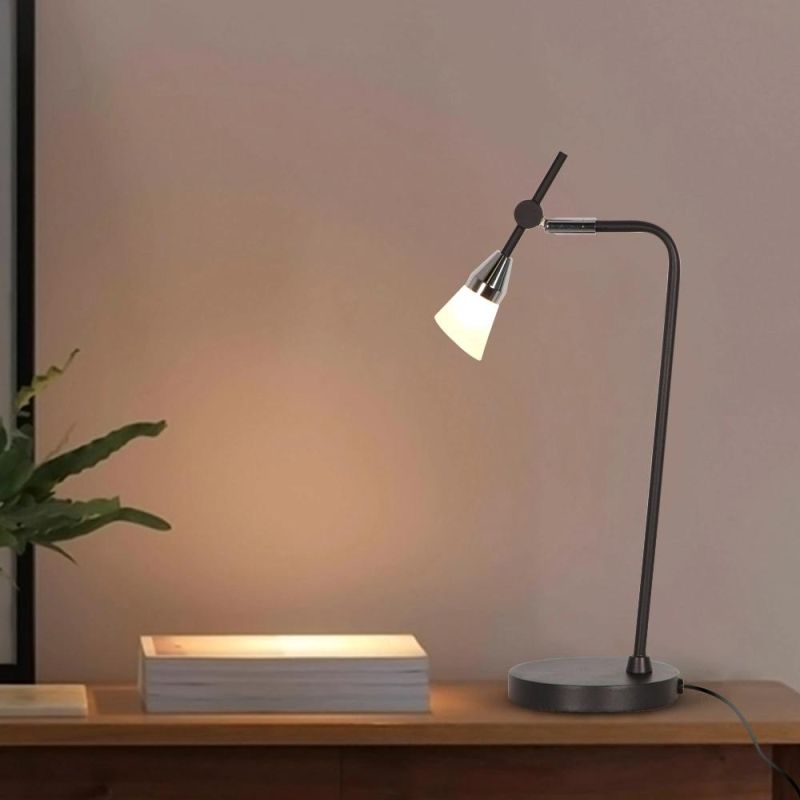 Masivel Lighting Desk Light Simple Reading Desktop Bedside Table Lamp