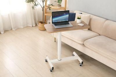 Pneumatic Stand up Height Adjustable Overbed Office Laptop Desk