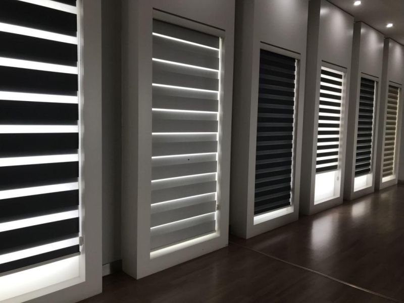 Transparent Horizontal Roller Blinds