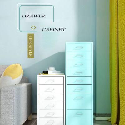 Colourful Chest of 5 Bedside Storage Drawers Cabinet Chest