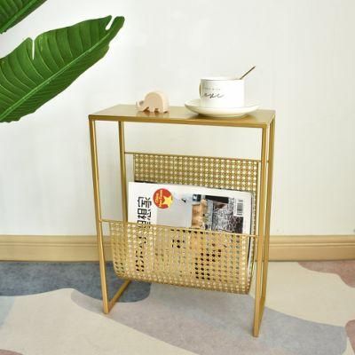 Manufacture Customized New Magazine Metal Modern Home Furniture Rack