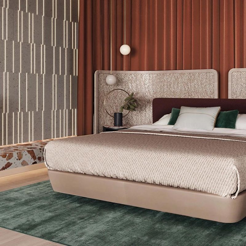 Latest Modern Italian Design Oversize Luxury Bedroom Furniture