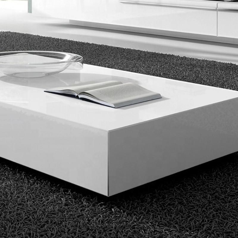 Modern Simple Square Coffee Table 6hea004 White Coffee Tables