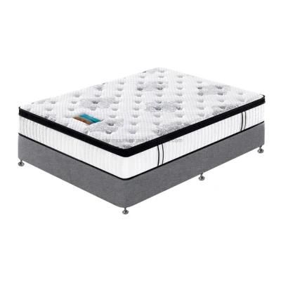 OEM/ODM High Quality Hotel Pocket Modern Latex King Queen Memory Foam Spring Mattress in a Box